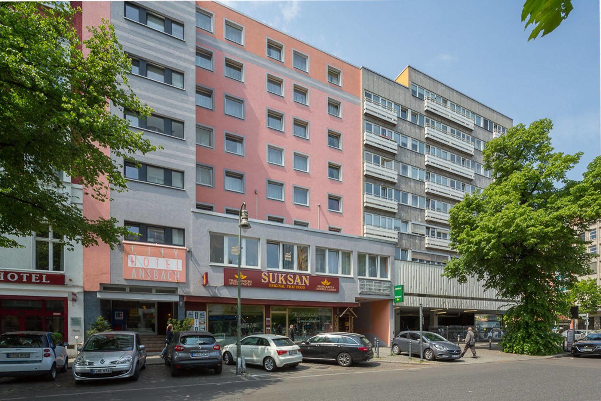 City Hotel Ansbach Am Kadewe Берлин Экстерьер фото